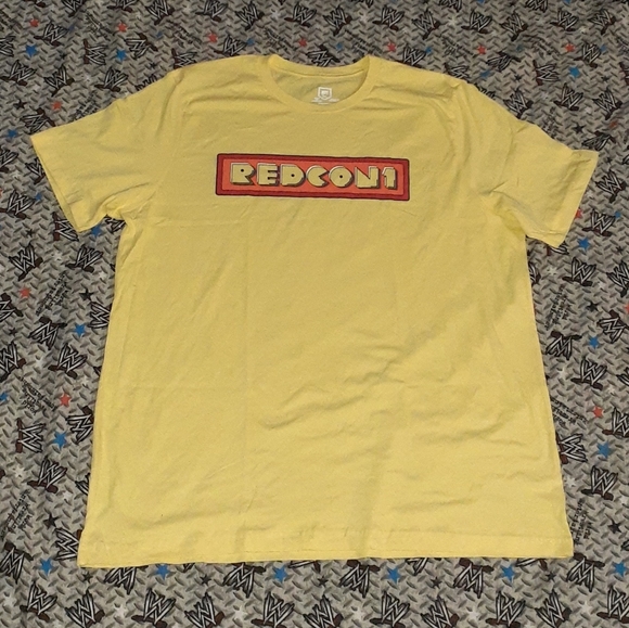 Redcon1 Pacman Logo Shirt Tee Workout Gym Training Fitness Video Game Atari - Picture 2 of 6